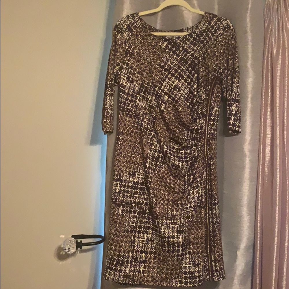 Business attire knee length dress